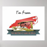 TEE I'm From North Carolina Print