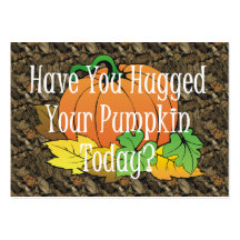 TEE Pumpkin Hug Business Card
