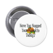 TEE Pumpkin Hug Pinback Buttons