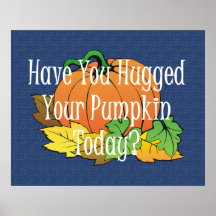 TEE Pumpkin Hug Poster