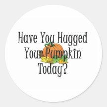 TEE Pumpkin Hug Sticker