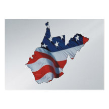 TEE West Virginia Patriot Business Cards