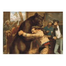 TEE Wild West Wrestling Business Card