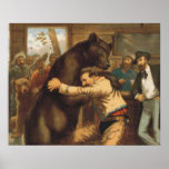 TEE Wild West Wrestling Print
