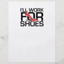 TEE Work For Shoes Personalised Flyer