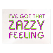 TEE Zazzy Feeling Business Card Templates