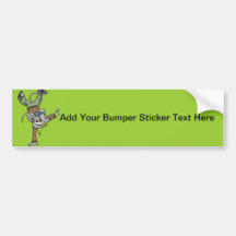 Teenager Mouse Bumper Sticker