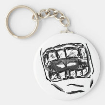 teeth key chains