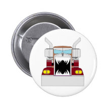 teeth truck pinback buttons