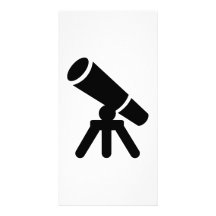 Telescope Photo Card Template