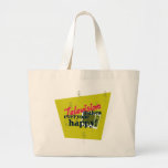 Television Makes Everyone Happy! Canvas Bag
