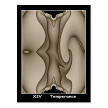 Temperance Tarot Card Postcard