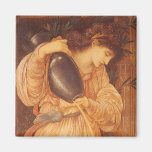 Temperantia by Burne Jones, Vintage Victorian Art Magnets