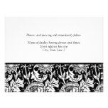 Template Reception Cards invitations