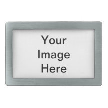 template rectangular belt buckle