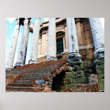 Temple of Antoninus and Faustina POSTER