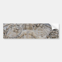 Temple of Hadrian, MEDUSA -  Picture of Medusa Bumper Sticker