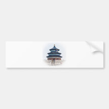 Temple of Heaven Bumper Sticker