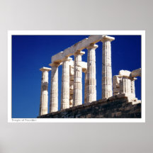 Temple of Poseidon Print