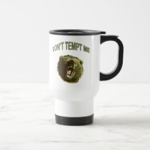 Tempt Me Bear Coffee Mugs