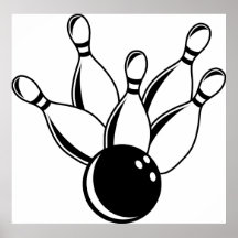 Ten Pin Bowling Print