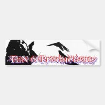 TEN S Productions, mkr lady Bumper Sticker