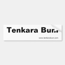 Tenkara Bum, www.tenkarabum.com Bumper Sticker
