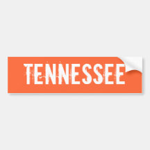 Tennessee Bumper Sticker