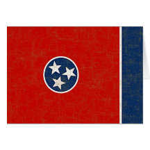 TENNESSEE FLAG CARD