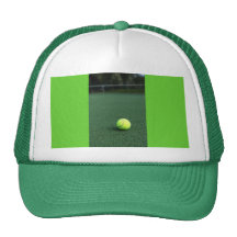 tennis ball, i was born a winner mesh hats