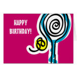 Tennis Birthday Card