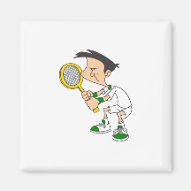 Tennis Boy Magnets
