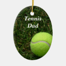 Tennis Dad Ornament