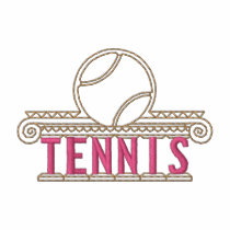 Tennis embroidered shirts