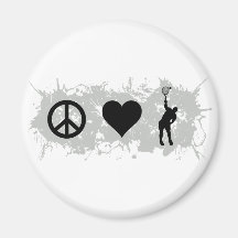 Tennis Guy 1 Magnets
