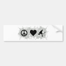 Tennis Guy 5 Bumper Sticker