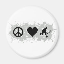 Tennis Guy 5 Magnet