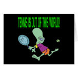 Tennis Is Out Of This World Cards