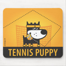 TENNIS PUPPY Mouse Pad