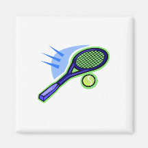 Tennis Racket & Ball Magnets