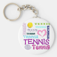 Tennis Repeating Keychain