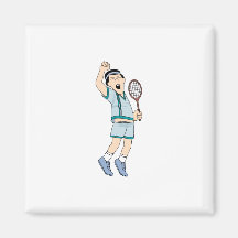 Tennis Winner Magnets
