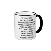 Tenth Amendment Text Mug