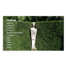 'Term' statue at Chiswick House Chiswick London UK Business Cards