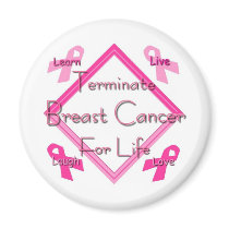 Terminate Breast Cancer magnets
