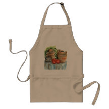 Terra Cotta Apron