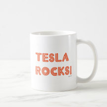 Tesla Rocks! Coffee Mug