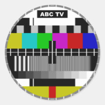 Test Pattern Sticker