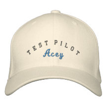 Test Pilot Hat Embroidered Hats