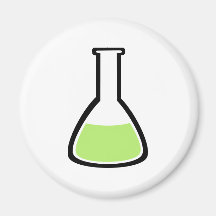 Test tube refrigerator magnets